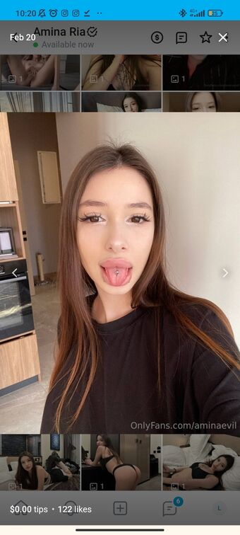 Aminaevil1 Nahé Úniky OnlyFans Fotka 1