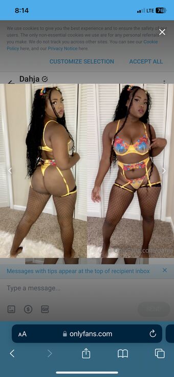 Dahja Nahé Úniky OnlyFans Fotka 11