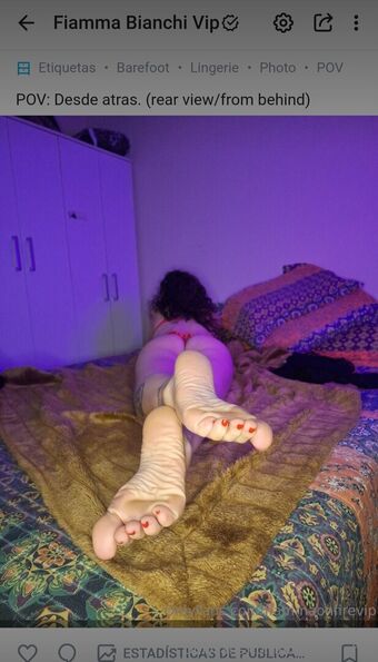 fiammaonfire Nahé Úniky OnlyFans Fotka 8