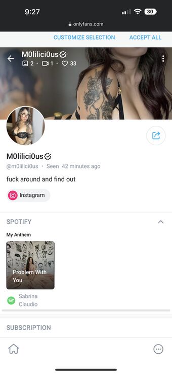 MOliliciOus Nahé Úniky OnlyFans Fotka 2