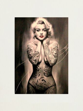 tattoolady Nahé Úniky OnlyFans Fotka 5